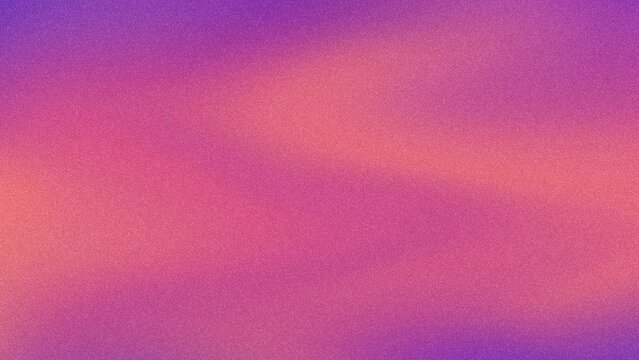 Pink and purple gradient background with grainy texture. Abstract blend of vibrant hues. Smooth transition for modern design element.