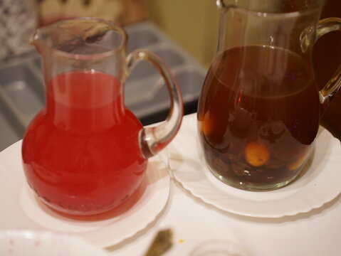 kompot kisel