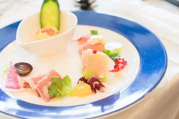 空の庭ウエディング 披露宴 前菜プレート