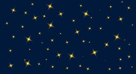 Sky with stars, starry night sky