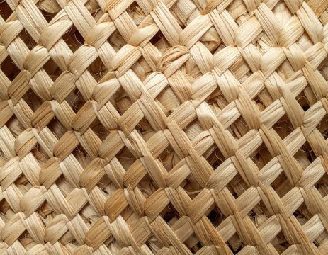Natural Fiber Abaca Textile Texture
