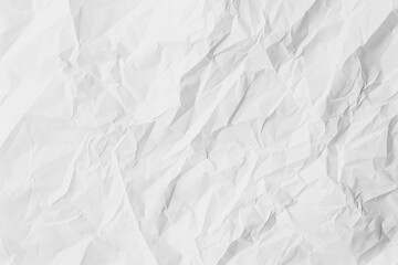 Obraz premium PNG White paper texture background crumpled design clothing.
