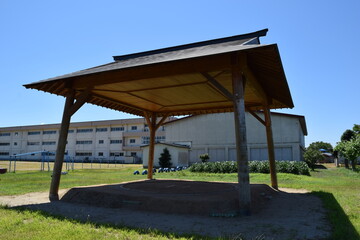 Fototapeta premium 屋外の土俵場