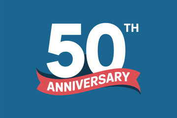 50th Anniversary Celebration Logo Design