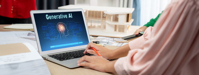 Generative AI virtual assistant tools for prompt engineer and user for ease of engage artificial...