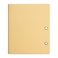 PNG Minimalist beige binder design.
