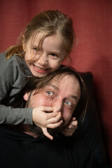 Familienspass Tochter und Veter