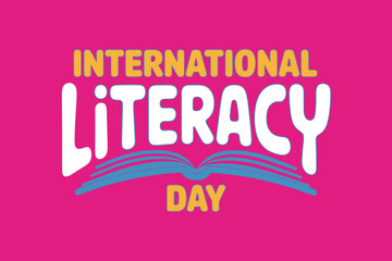 International Literacy Day Celebration Graphic Design