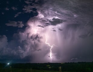 Storm clouds, lightning, dark clouds, stormy sky, dark sky with clouds, dark clouds, storm coming.