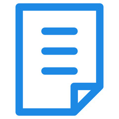 Obraz premium Flat Colored File Icon for Document Management System