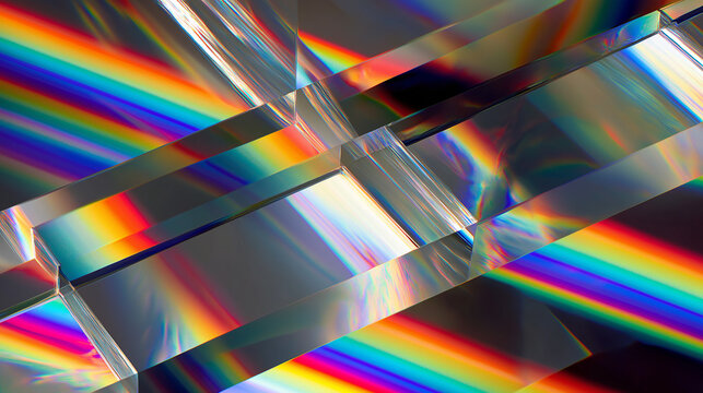 abstract refraction spectrum background