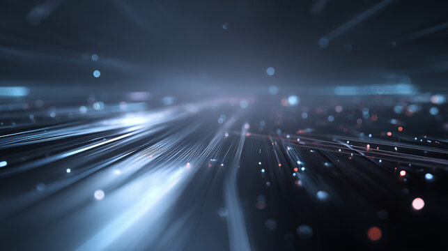 Fast data flow and high speed digital network background