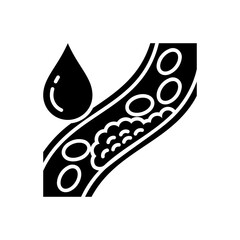 Dyslipidemia related to metabolic syndrome medical concept