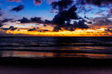 Obraz premium Early Morning at Jetty Park, Fort Pierce, Florida