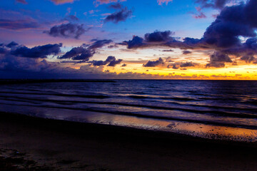 Obraz premium Early Morning at Jetty Park, Fort Pierce, Florida