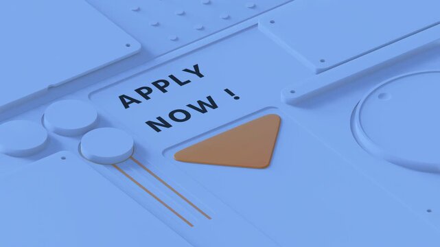 Dynamic 'Apply Now' Text Reveal Animation
