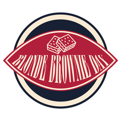 National Blonde Brownie Day