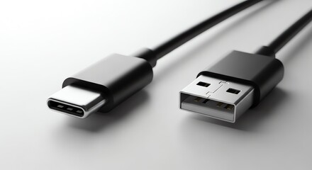 USB cable with USB connector