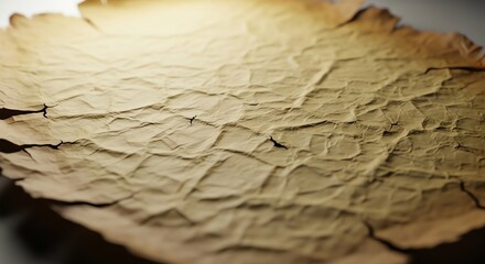 Dried leaf texture close-up