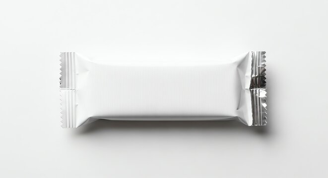 Wrapped candy bar with transparent background