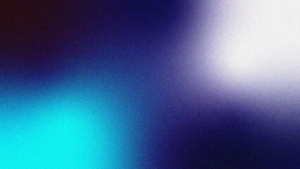 Obraz premium Soft Blue and White Abstract Glow Background with Smooth Blurred Flow, Gentle Light Gradient and Subtle Grain Texture for Modern Digital Design