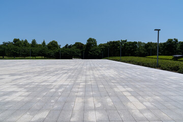 City streets and modern office buildings