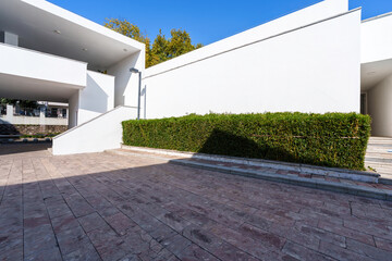 City streets and modern office buildings