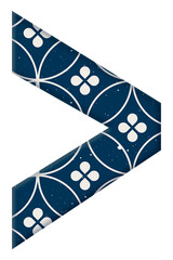 Png angle bracket geometric Japanese inspired pattern font
