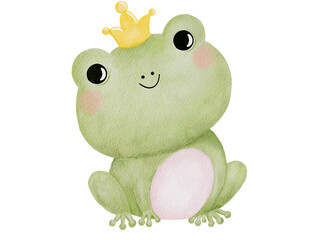 Froggy with Crown
