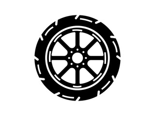 Obraz premium Tire icon vector collection. Set of tire icon vector designs. Stock vector