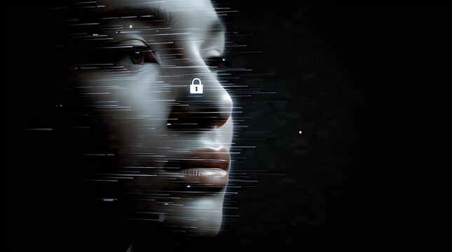 Biometric AI Face Scan with Secure Identity Confirmation