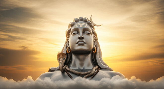 Lord Shiva in a Dhyana Mudra