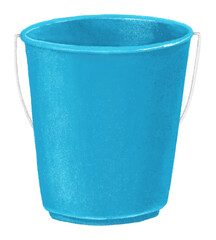 Blue bucket png, cleaning supply illustration, transparent background © Rawpixel.com