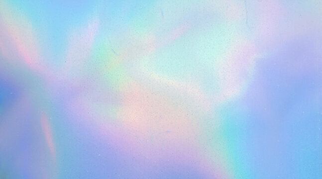 Holographic rainbow foil iridescent texture abstract hologram background