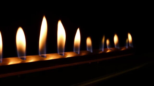 Fire Dance of Sound: Mesmerizing Ruben's Tube Visualization with Flames Dancing to Music Frequencies | Science Art