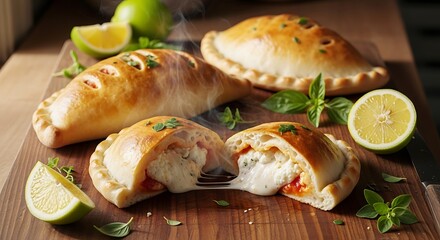 Savory Pastry Empanadas with Fresh Herbs