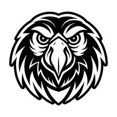 Obraz premium Glyph Style Macaw Bird Icon