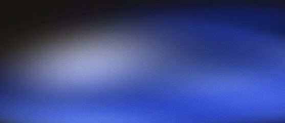Fototapeta premium Abstract blue Light Effect with Grainy Dark Texture 