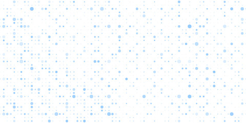 Abstract Vector Background Blue Circle Mosaic Random Dots Halftone Dotted Seamless Pattern Vector Background Wallpaper Design.Eps10