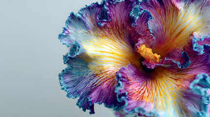 dise&ntilde;o de una flor surrealista moderna colorida radiante y brillante creativo y magico elegante y so&ntilde;adora arte de la naturaleza 