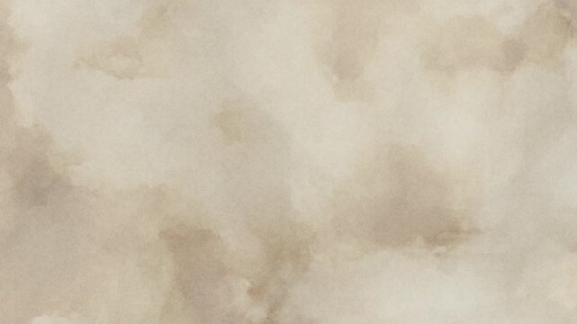 Subtle neutral beige stained grainy abstract background seamless loop. Paper or stone. Digital animation.