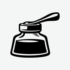 Black and white vector icon set 28.eps