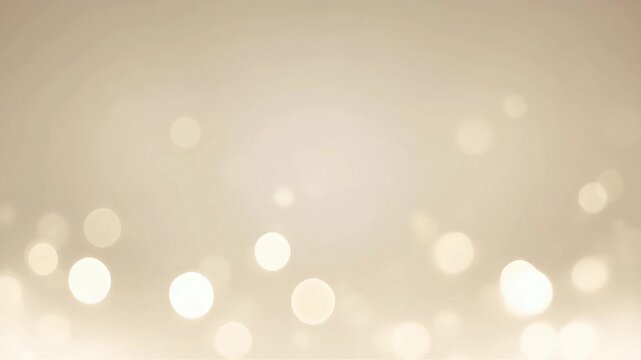 Minimal warm bokeh lights background with soft glowing particles and gentle motion, clean corporate video loop ideal for business, presentation, finance, and branding visuals.
