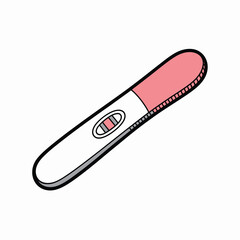 Positive pregnancy test result indicating expectation