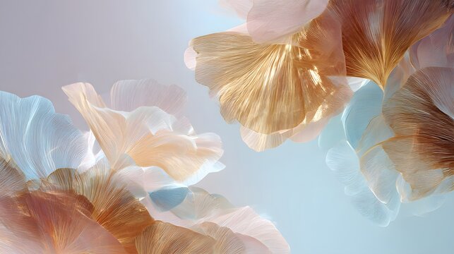 ピンクの柔らかな起伏が広がる抽象テクスチャ背景
