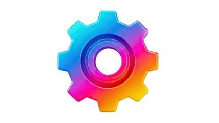 Gradient Gear Icon