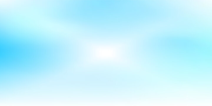Sky blue gradient background in Abstract style. Vector illustration