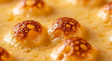 Close-up of Blistered Shishito Peppers in a Creamy Sauce.