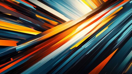 Vibrant abstract background with mesmerizing swirls of colorful lines and shapes.
