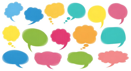 DIY Comic Design Essentials &ndash; Grunge Chalk & Crayon Speech Bubble Doodles
